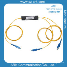 ABS Box 1*2 PLC Splitter for Fiber Optic